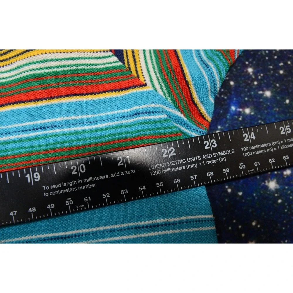 Vintage Polo By Ralph Lauren Polo Shirt Mens XL Multicolor‎ Stripe Cotton Knit